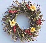 18"Pussywillow with Flowers